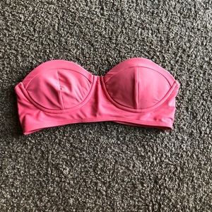strapless bathing suit top